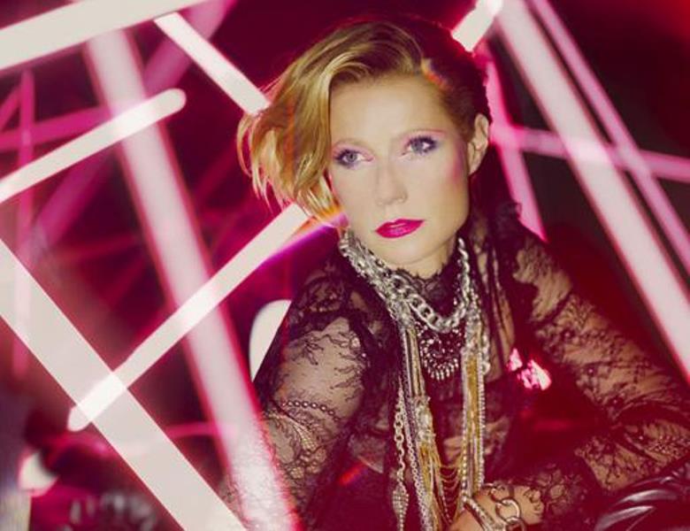 Gwyneth goes Audrey, Brigitte, Farrah, and Madonna