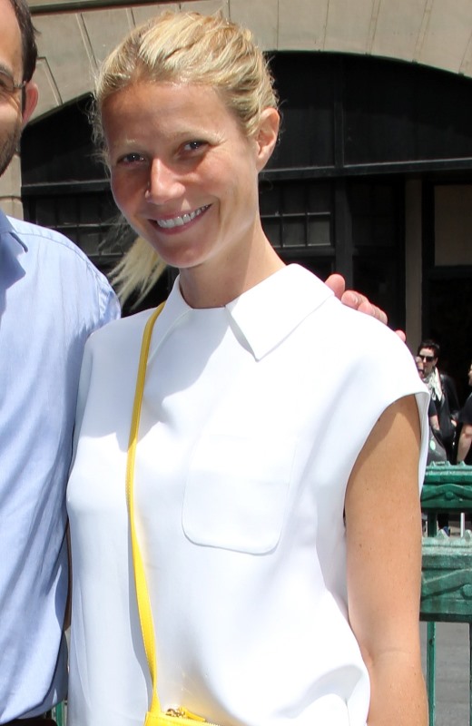 Gwyneth in LA, Chris in London