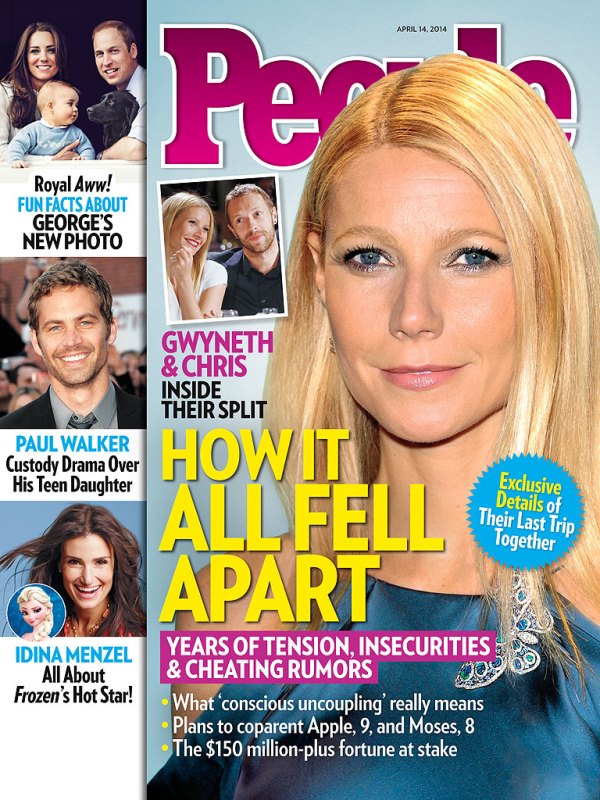 Gwyneth’s open marriage and two covers
