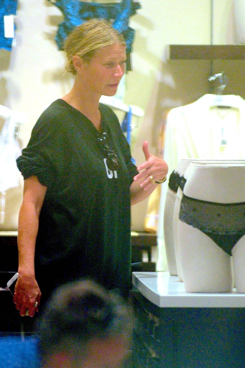 Gwyneth’s birthday lingerie