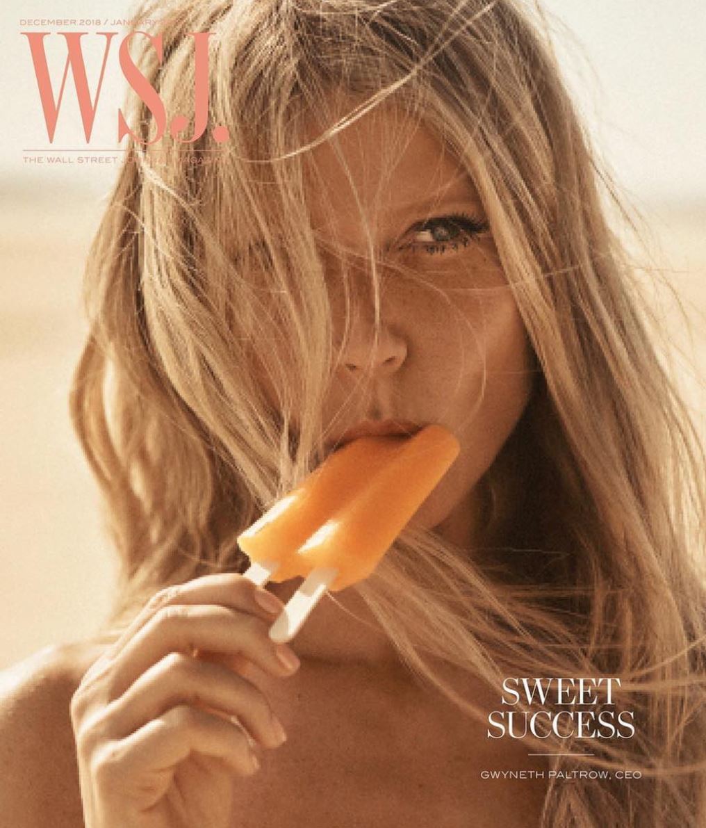 Gwyneth covers WSJ Magazine