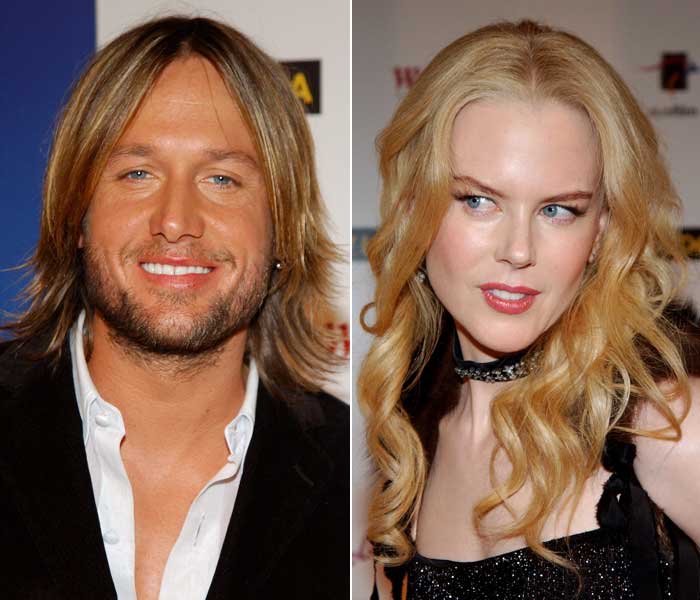 Nicole and Keith’s “Zoolander” hair