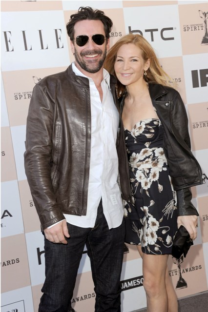 Oscar Windswept Couple:Jon Hamm&Jennifer Westfeldt
