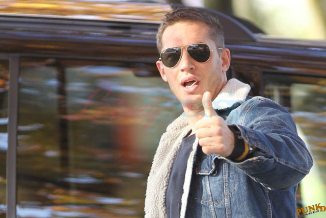 Tom Hardy's Canadian tuxedo