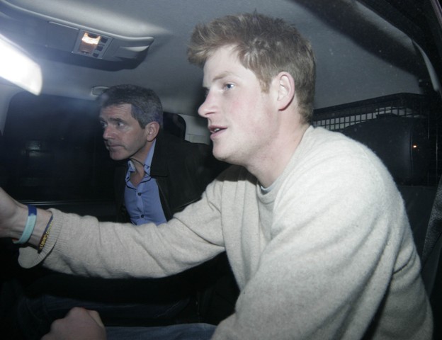 Hot Harry on a Horse and pink nails