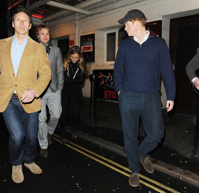 Hot Harry & Cressida: date night with her brother