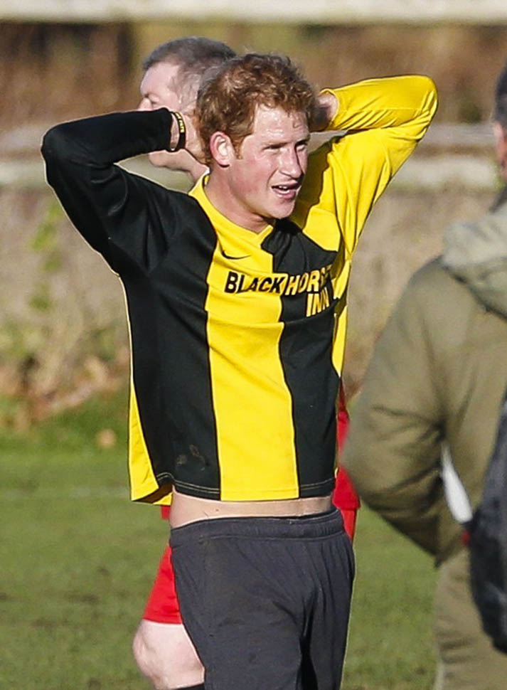 Hot Harry’s Christmas workout