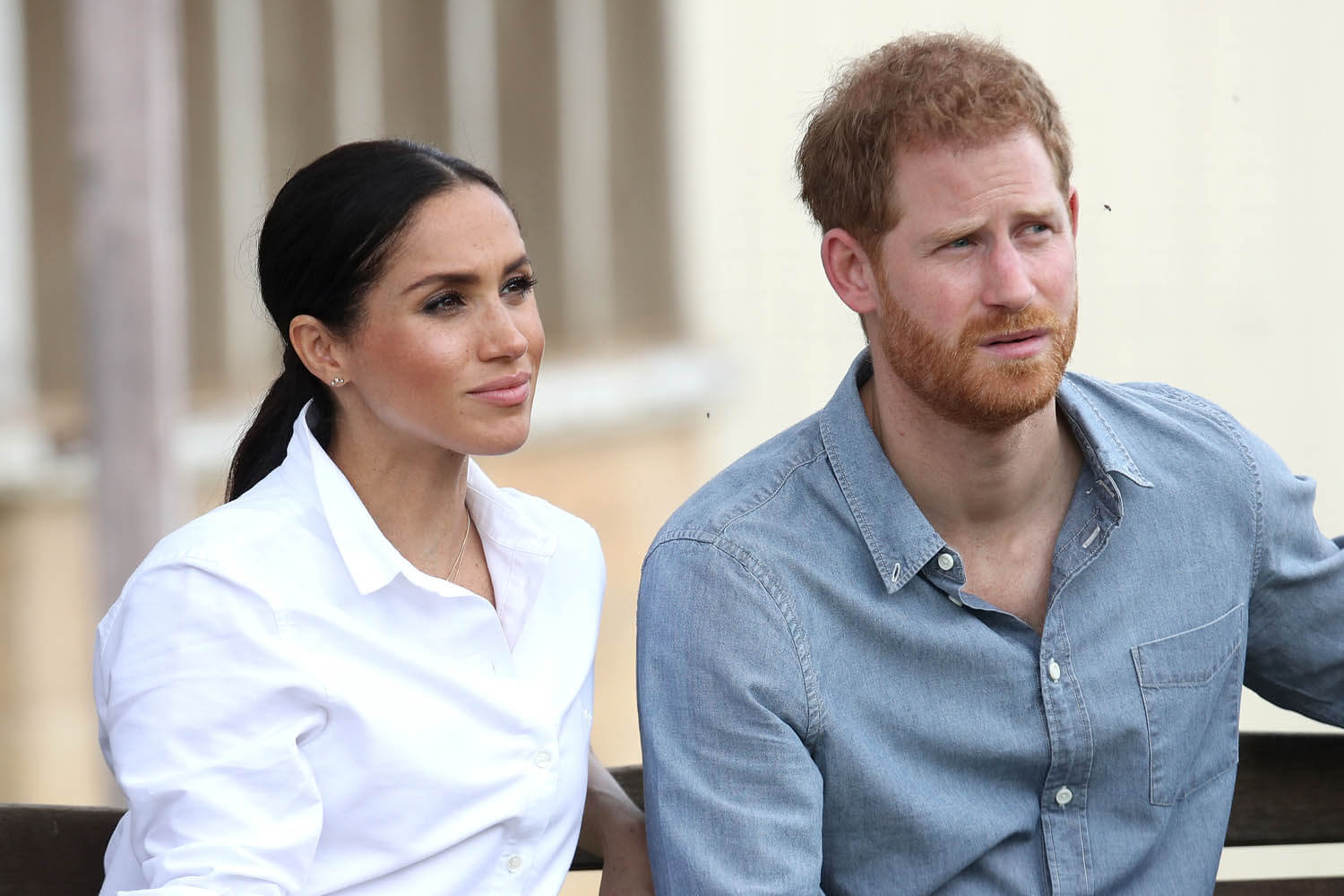 Harry and Meghan in the wild