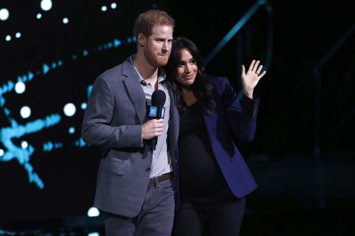 Harry and Meghan at WE Day