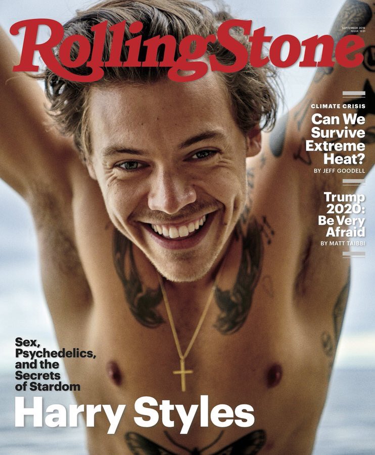 Harry Styles covers Rolling Stone again