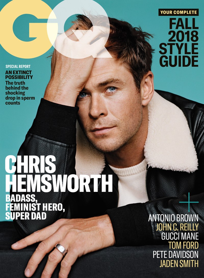 “Post-Hunk” Chris Hemsworth