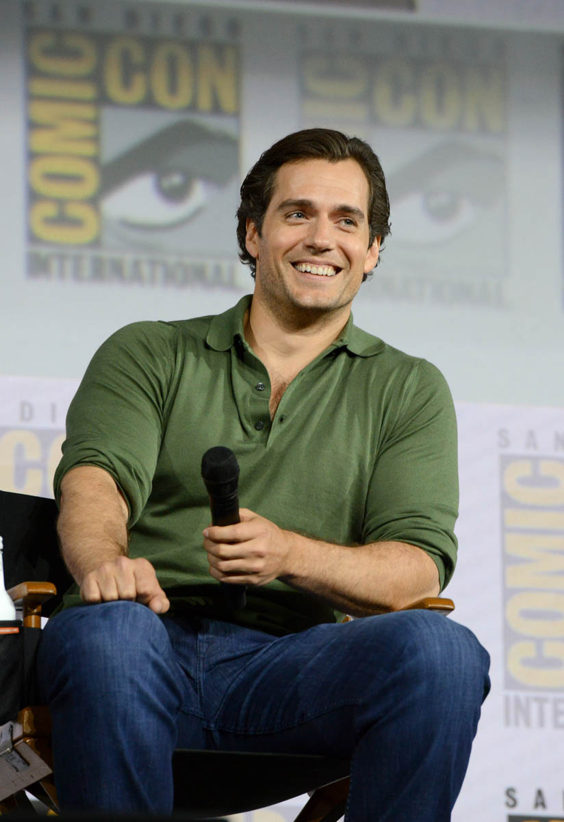 Henry Cavill doesn’t talk
