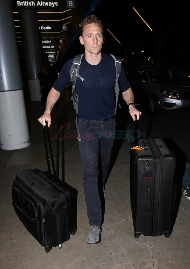 Tom Hiddleston’s baggage