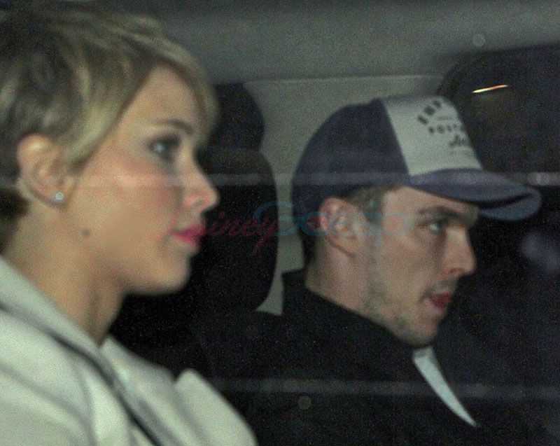 Jennifer Lawrence rides with Nicholas Hoult in NYC