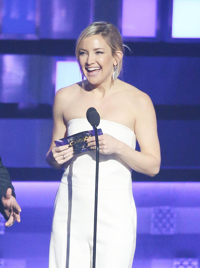 Kate Hudson, the presenter