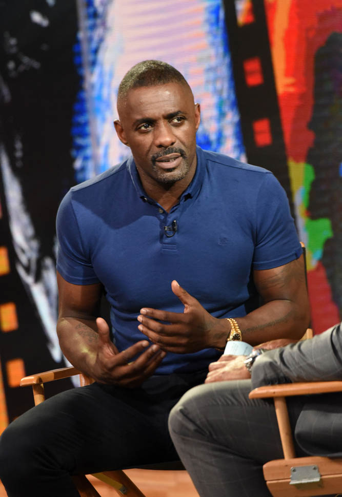No drama for Idris