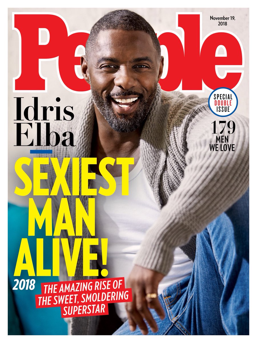 Idris Elba is PEOPLE’s 2018 Sexiest Man Alive