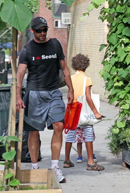 Hugh’s weekend with the kids