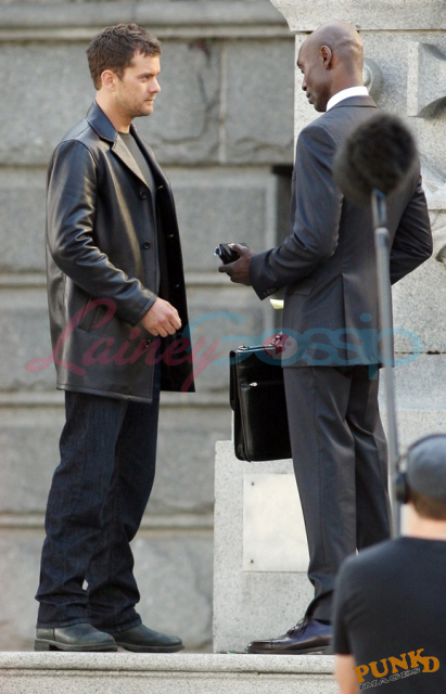 At home on his Vespa