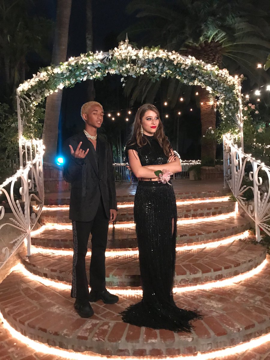 Jaden Smith goes to prom