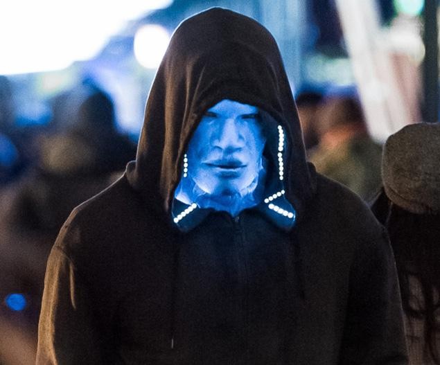 Jamie Foxx blue himself