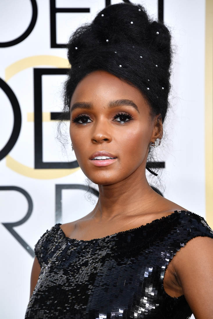 Janelle Monae: Best Golden Globes Hair
