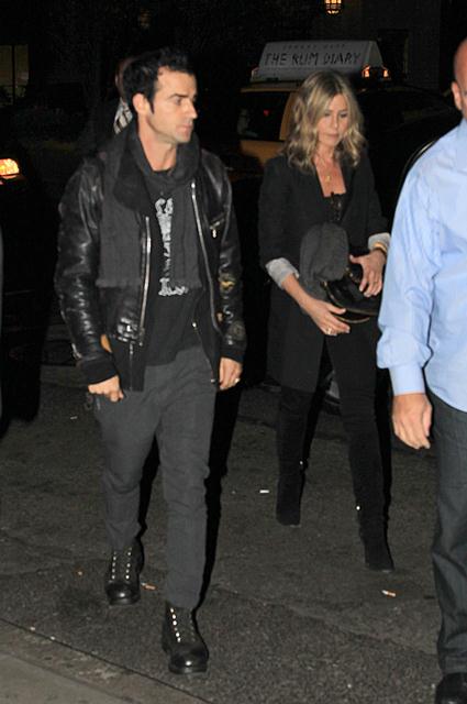 Jen & Justin at the after-party
