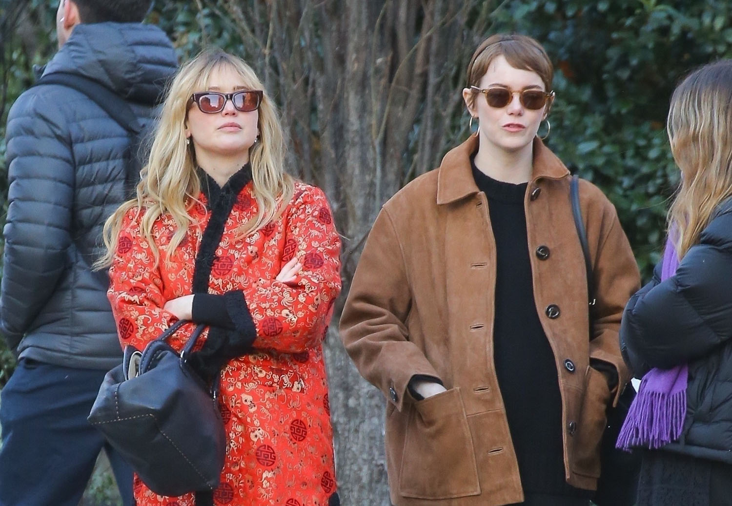 Emma Stone and Jennifer Lawrence: Festivals later, maybe