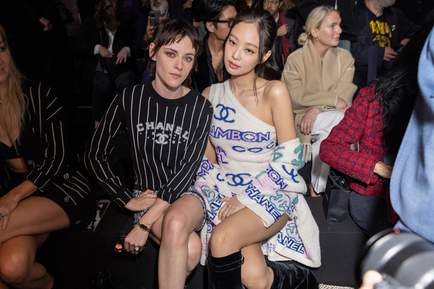 Jennie and Kristen at Chanel