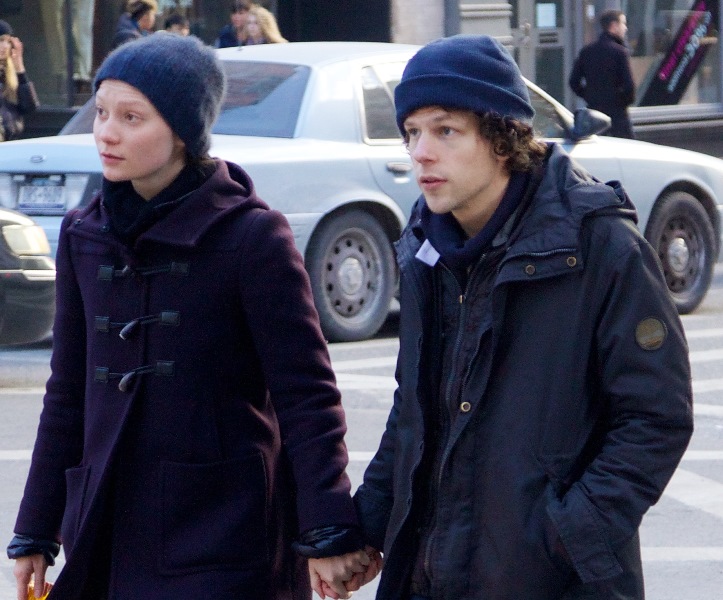 Jesse Eisenberg was cast as WHO?