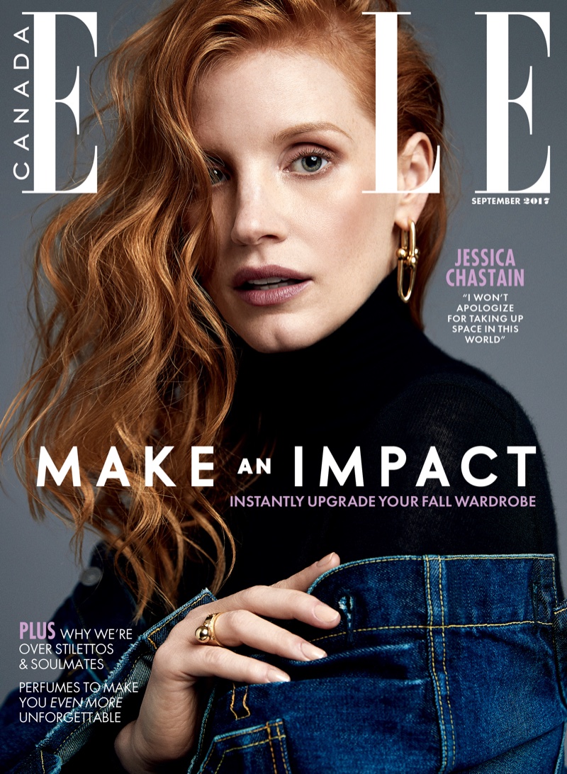 Jessica Chastain covers ELLE Canada