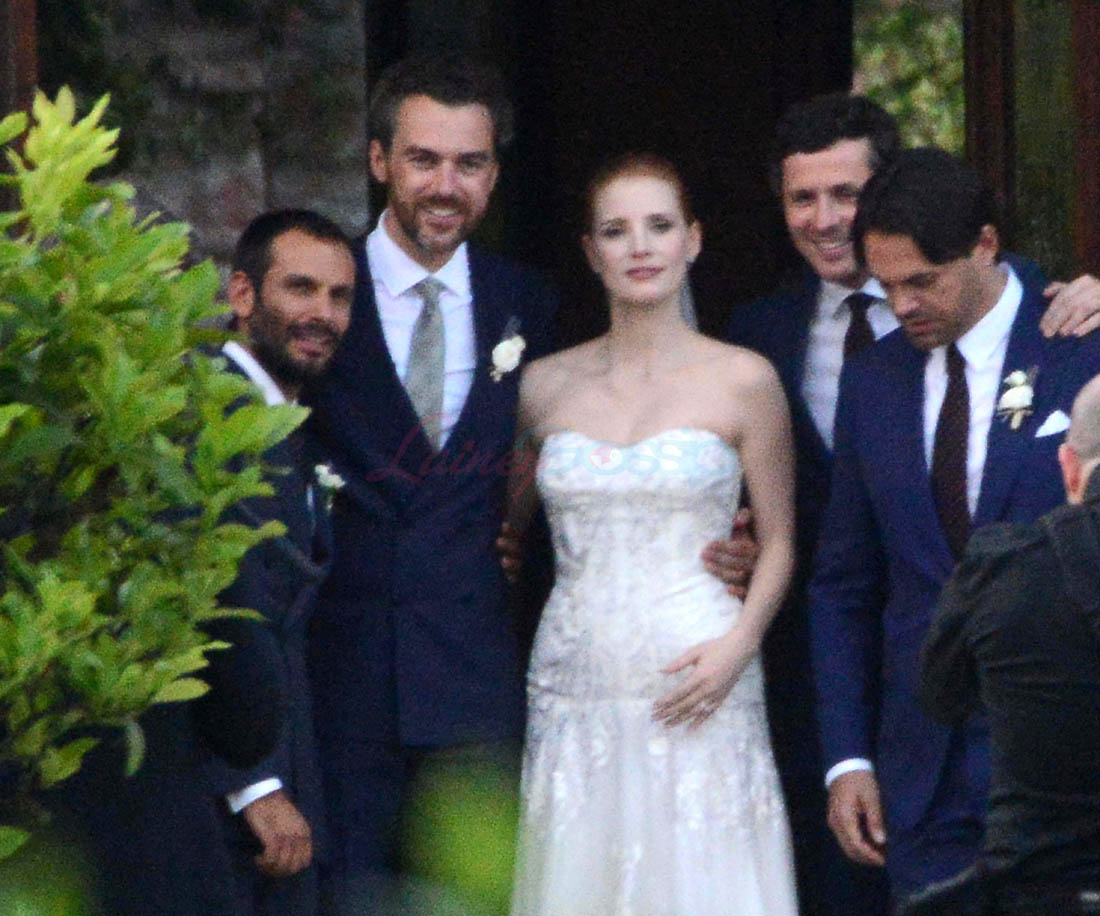 Jessica Chastain’s wedding
