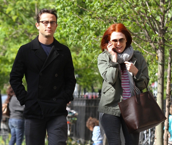 JGL, Julianne, and The Dark Knight Rises