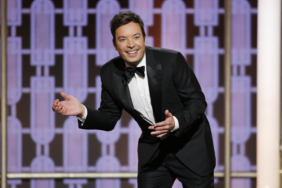 Jimmy Fallon hosts the Golden Globes