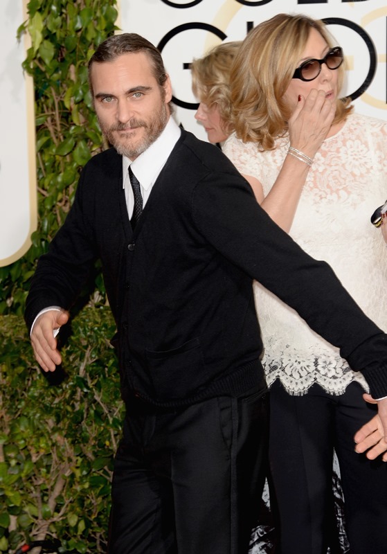 Joaquin Phoenix: Globes Most Casual