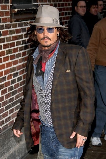 There’s a hole in his hat