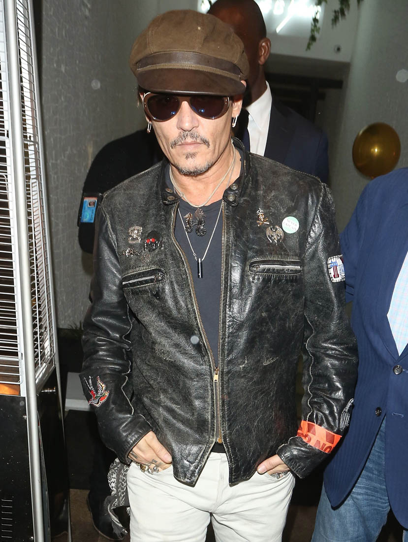 In case you were worried about Johnny Depp…