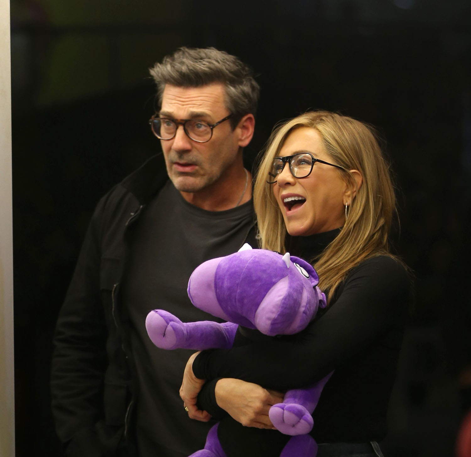 Jen and Jon on a date