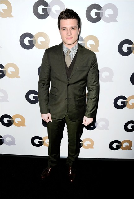 Peeta goes to the GQ party