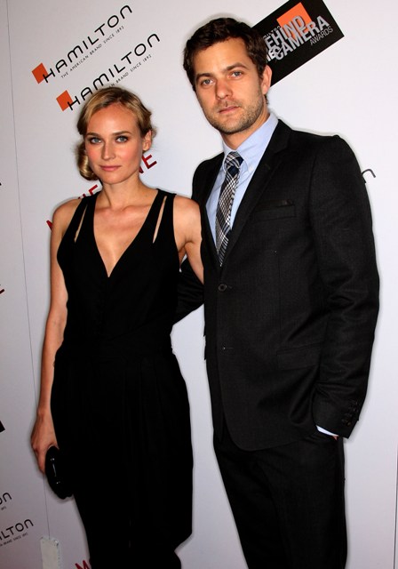 Josh & Diane in a pantsuit