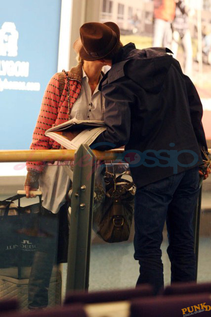 Happy Airport Reunion