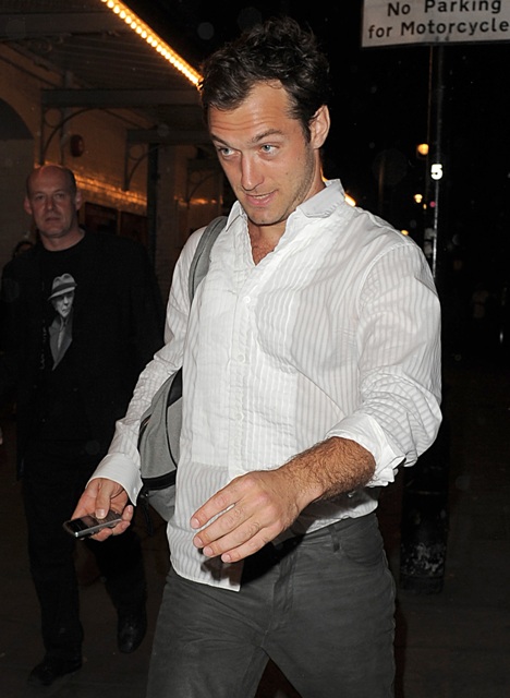 Jude Law’s happy summer