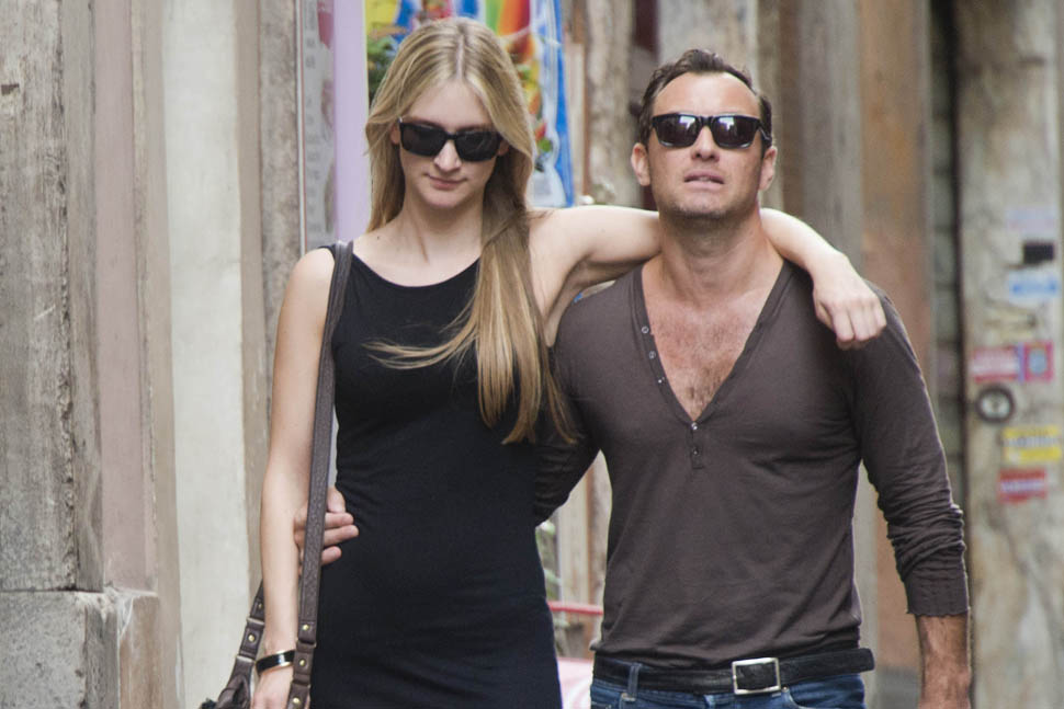 Jude, Phillipa, and the deep V