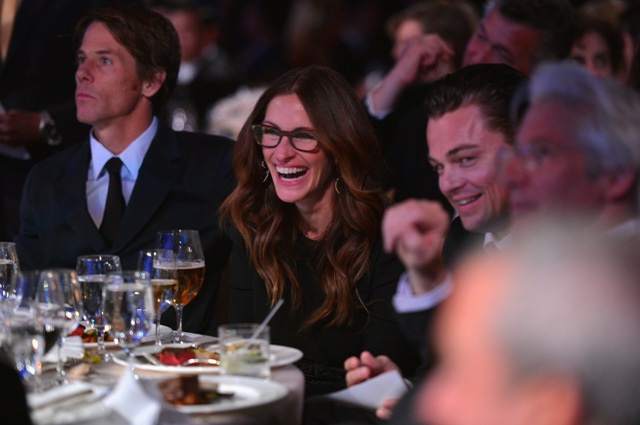 Globes Best Table: Julia and Leo
