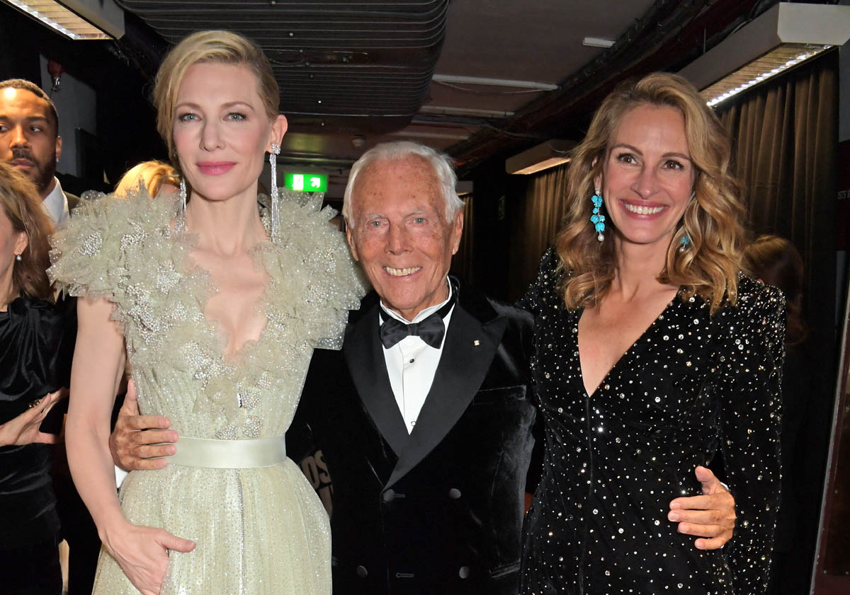 Julia & Cate: Mr Armani’s favourites