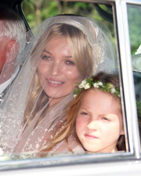 Kate Moss’s wedding styling