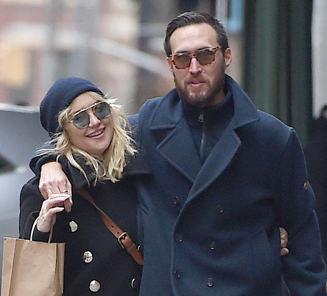 Kate Hudson & Danny Fujikawa in New York
