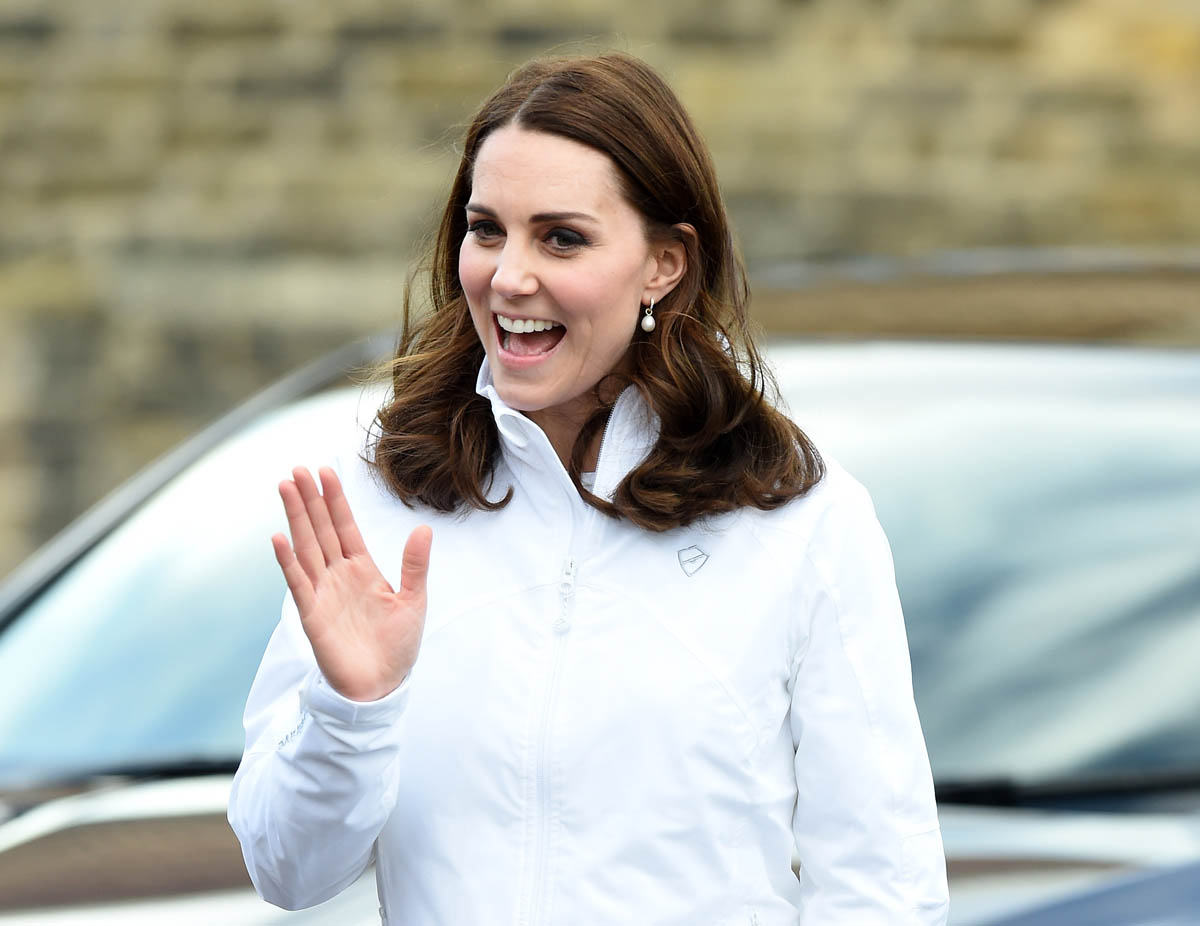 Princess Kate visits the tennis club