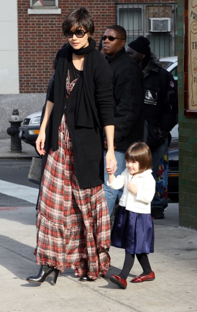 Robo and Little Sci wear dresses