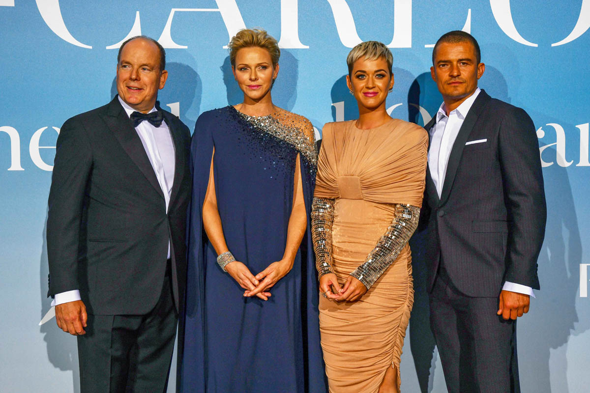 Katy and Lando: red carpet official